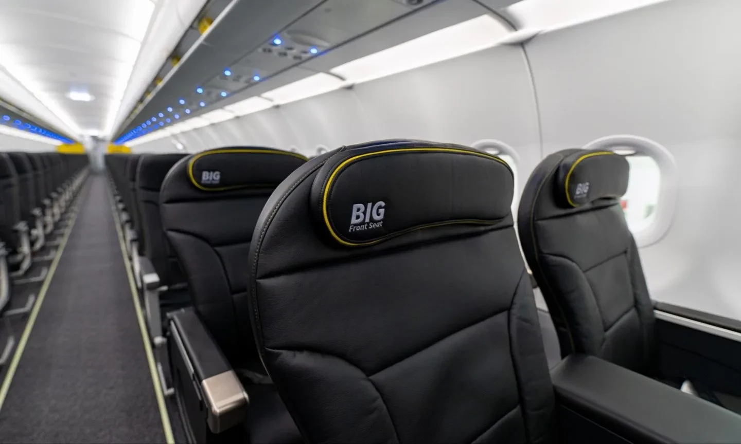 seats in savers club of spirit airlines