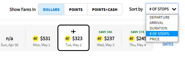 Compare the price in all the categories to get the Cheapest Spirit flight