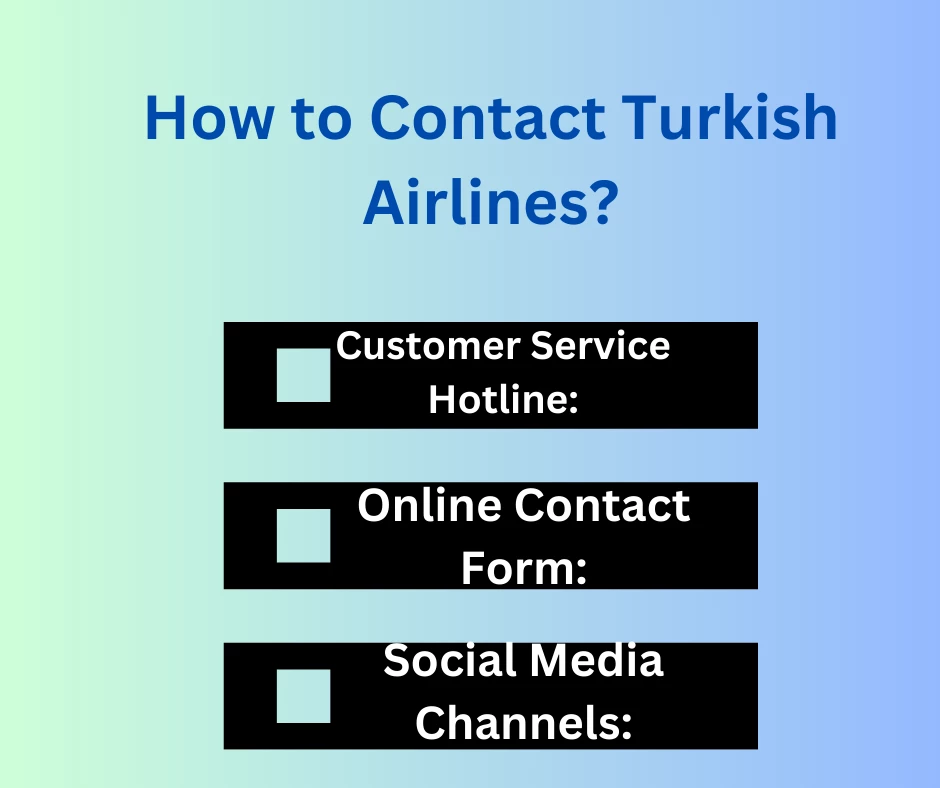 How to Contact Turkish Airlines
