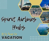 Exploring the Spirit Airlines Hub Network With Map